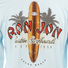 Ron Jon Cocoa Beach FL Distressed New Longboard V2 Long Sleeve Tee
