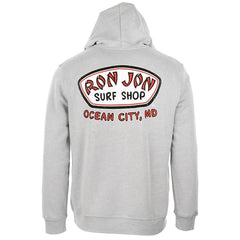 Ron Jon Ocean City MD Distressed Trusty Badge Pullover Hoodie