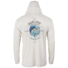 Ron Jon Compass Long Sleeve Hooded Sun Shirt