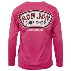Ron Jon Kids Cocoa Beach FL Performance Badge Long-Sleeve Tee