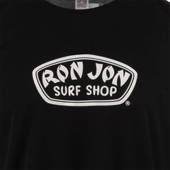 Ron Jon Mens Black Cap Sleeve Dry Shirt