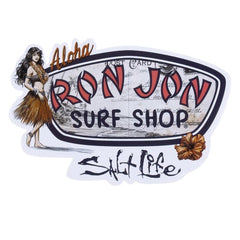 Ron Jon Salt Life Postcard Sticker