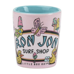 Little Box Guy Ron Jon Pond Life 1.5oz Shot Glass