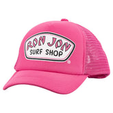 Ron Jon Badge Hot Pink Foamie Trucker Hat