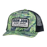 Ron Jon Tropical Foliage Trucker Cap Green/Black