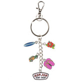 Ron Jon 5 Piece Charm Keychain