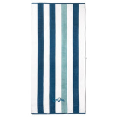 Ron Jon Navy Light Blue 35" x 70" Textured Stripe Towel 2.0