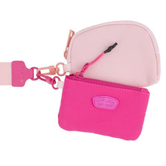 Ron Jon Hot Pink and Light Pink Dual Wristlet
