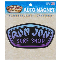 Ron Jon Small Blue Purple Fade Auto Magnet