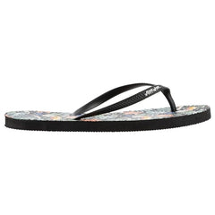 Ron Jon Ladies Zori Toucan Black Sandal
