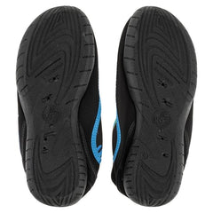 Ron Jon Men's Riptide III Black and Blue Water Shoes