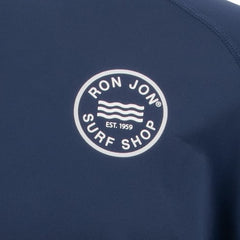 Ron Jon Kids Navy Vector Short Sleeve Rash Guard