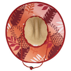Ron Jon Kids Coral Tropical Pineapple Lifeguard Hat