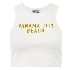 Ron Jon Women's Panama City Beach FL Healer Crop Tank Top