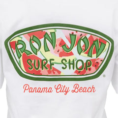 Ron Jon Women's Panama City Beach FL Watermelon Badge Tee