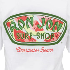 Ron Jon Women's Clearwater Beach FL Watermelon Badge Tee