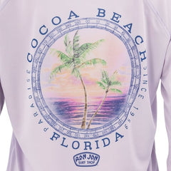 Ron Jon Women's Cocoa Beach FL Settle In UPF 50 Long Sleeve Shirt