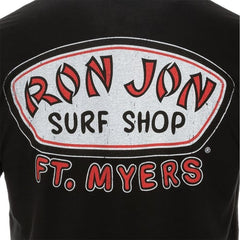Ron Jon Fort Myers FL Distressed Trusty Badge Unisex Tee