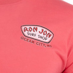 Ron Ocean City MD Distressed Trusty Badge Unisex Tee