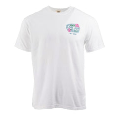 Ron Jon Key West FL Distressed Floral Surf Tee
