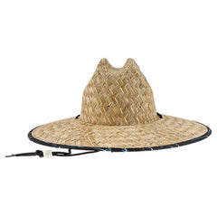 Ron Jon Panko Charcoal Straw Lifeguard Hat