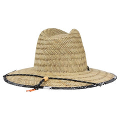 Ron Jon UPF 50 Lifeguard Noir Foliage Straw Hat