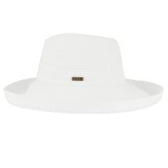 Ron Jon Women's Ivory Linen Upturn Hat