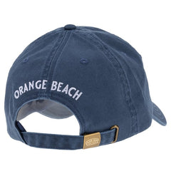 Ron Jon Women's Orange Beach AL Turtle Denim Navy Cap
