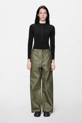 Heavy Woven Pants Straight