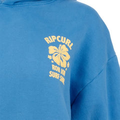 Rip Curl Ron Jon Women's Blue Bell Surf Puff Pullover Hoodie