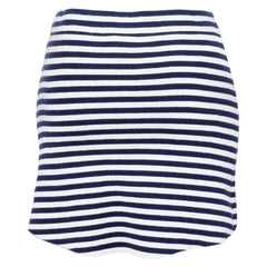 Sofie the Label Women's Navy Striped Mini Skort