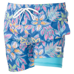 Ron Jon Petal Palooza 15" Blue Swim Volley