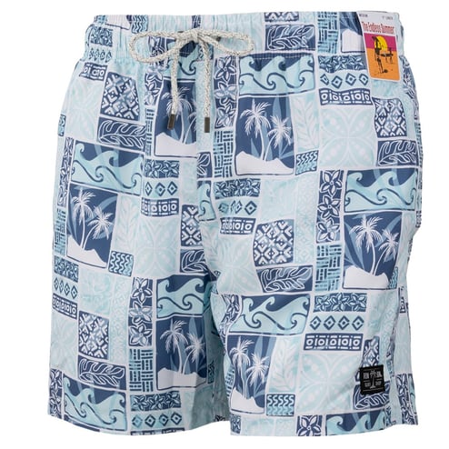 Endless Summer Ron Jon Aqua Designer Blues 17" Swim Volley