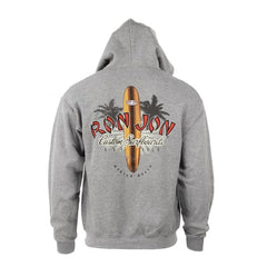 Ron Jon Myrtle Beach SC Distressed New Longboard Hoodie