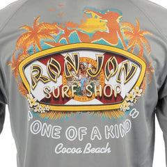 Ron Jon Cocoa Beach FL Distressed Florida Flag V2 UPF Long Sleeve Sun Shirt