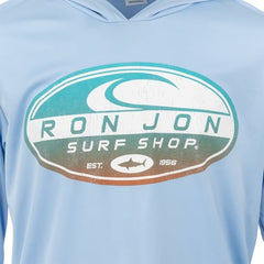 Ron Jon Kids Distressed Line Break Shark Performance Hoodie