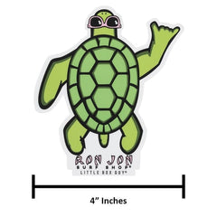 Ron Jon LBG Sea Turtle Shaka Sticker