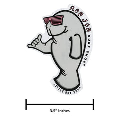 Ron Jon LBG Manatee Shaka Sticker