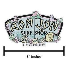 Ron Jon LBG Lost Garden Logo Sticker
