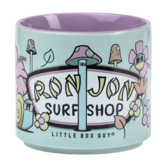 Little Box Guy Ron Jon Lost Garden 14oz Mug