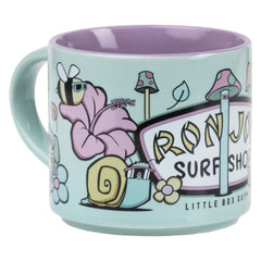 Little Box Guy Ron Jon Lost Garden 14oz Mug