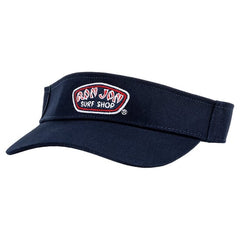 Ron Jon Navy Badge Logo Visor