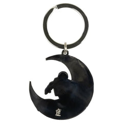 Ron Jon Surfing Astronaut Crescent Moon Keychain