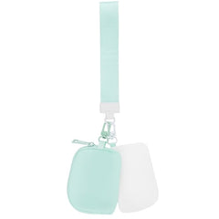 Ron Jon Mint and White Dual Wristlet