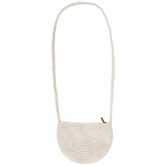 Ron Jon Ivory Crochet Crossbody Bag