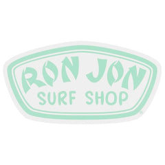 Ron Jon Green White Auto Magnet