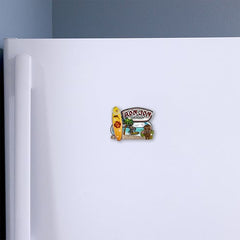 Ron Jon 2D Surfer With Board Magnet