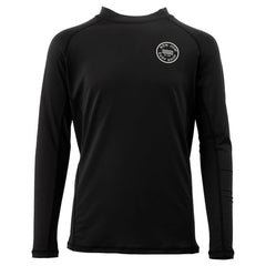Ron Jon Kids Black Vector Long Sleeve Rash Guard
