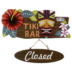 Ron Jon Tiki Bar Open/Closed Sign