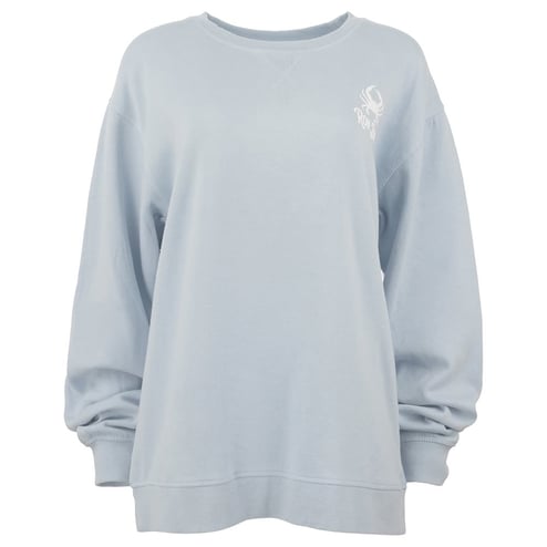 Ron Jon Women's Ocean City MD Icon Badge Crew Neck Pullover